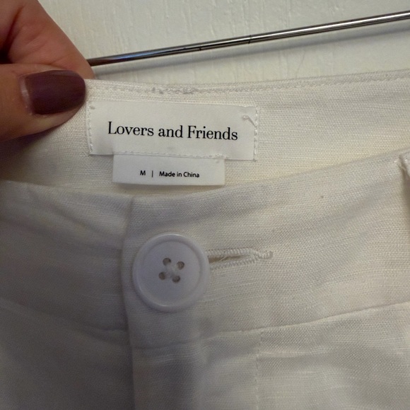 Lovers + Friends Sydney Pant in White - Picture 6 of 13